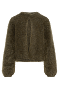 Amelia Chunky Cardigan - Moss Green
