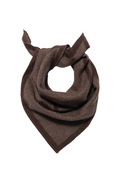 Triangle Scarf Small - Tobacco/Cacao