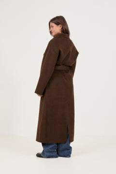 Houston Coat - Chestnut