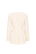 Blair Blazer - Krämvit