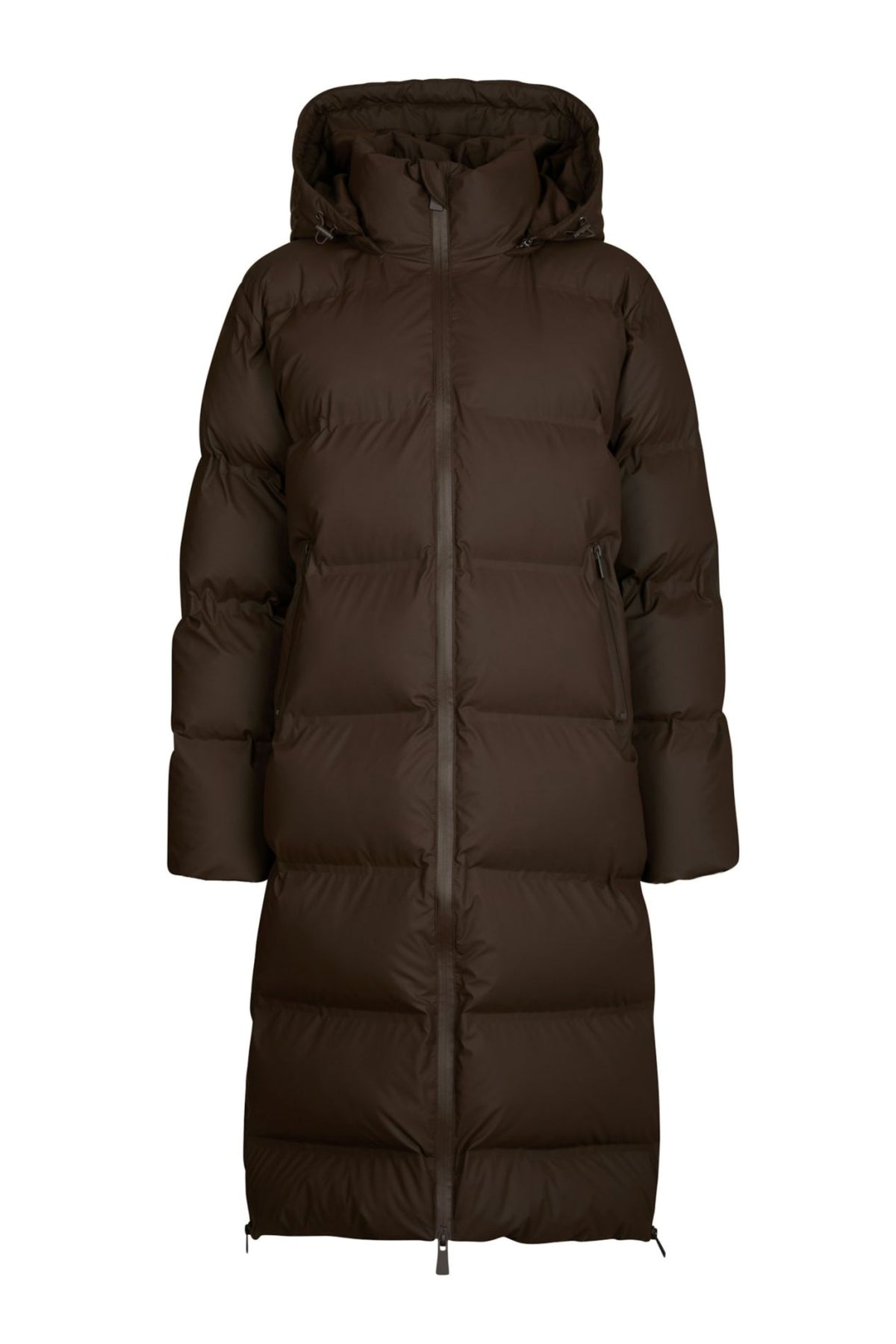 Viviana C Puffer Jacket - Dark Brown