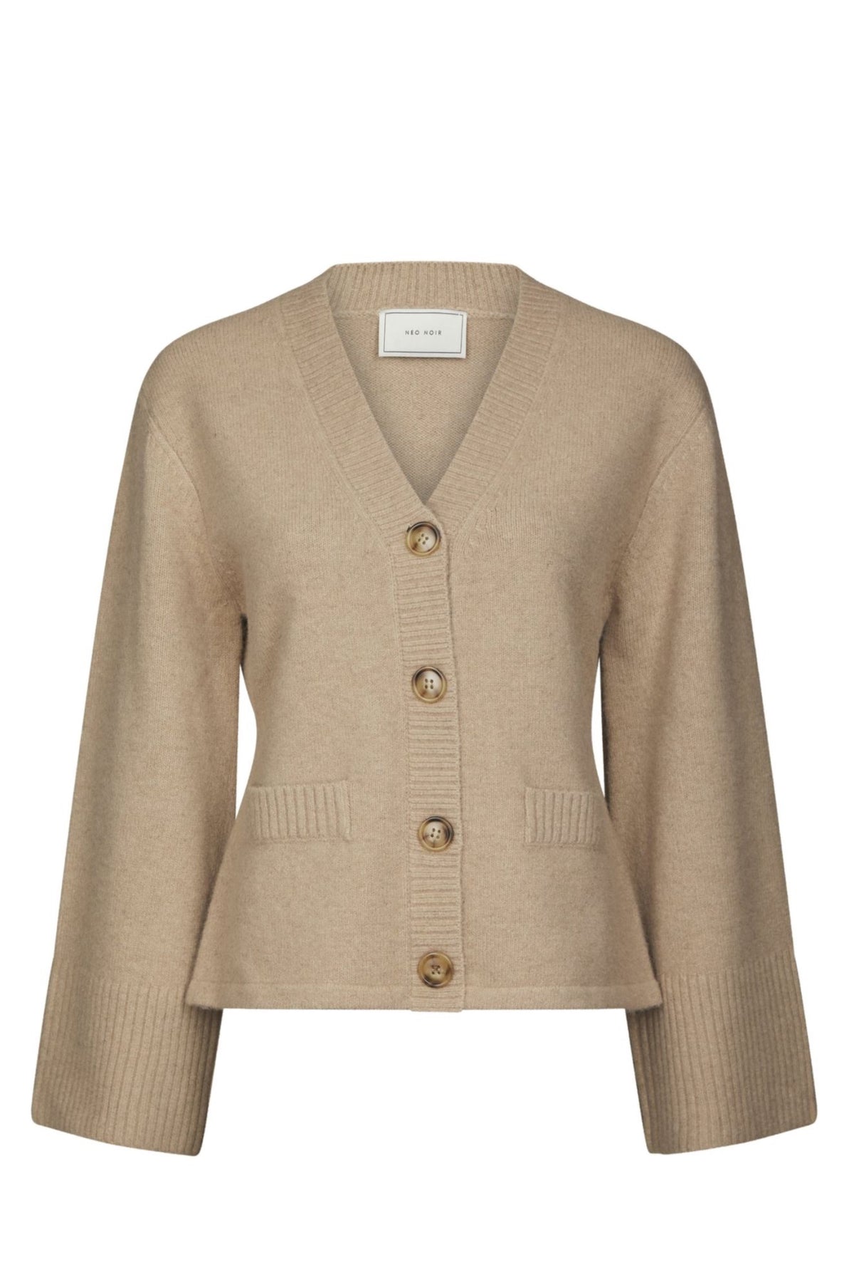 Pixie Knit Cardigan - Warm Grey