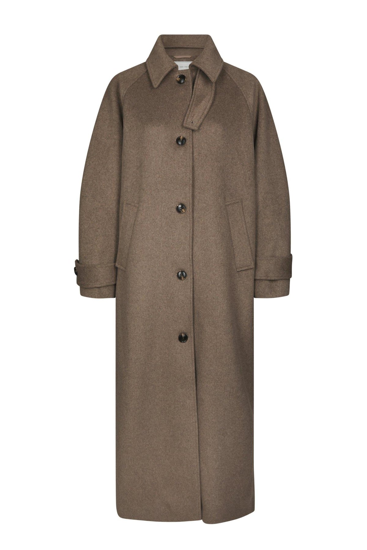 Keaton Wool Coat - Taupe