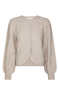 Koteas Cable Knit Cardigan - Beige Melange