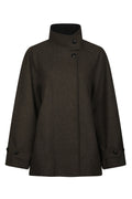 Mariel Mini Check Jacket - Brown