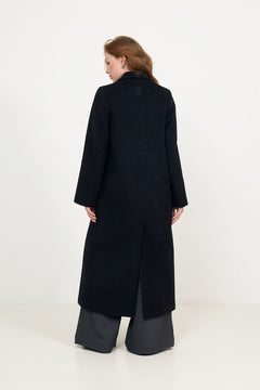 Marit Wool Coat - Black