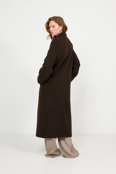 Marit Wool Coat - Brown