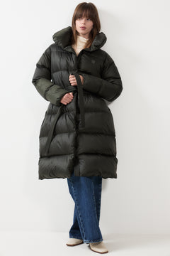 Whisper Down Coat - Dark Olive