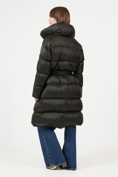 Whisper Down Coat - Dark Olive