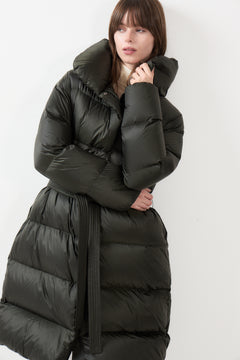 Whisper Down Coat - Dark Olive