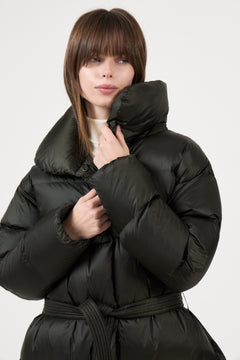 Whisper Down Coat - Dark Olive