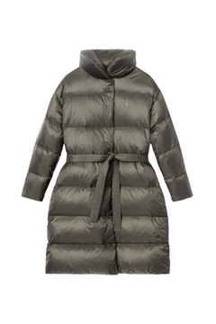 Whisper Down Coat - Dark Olive