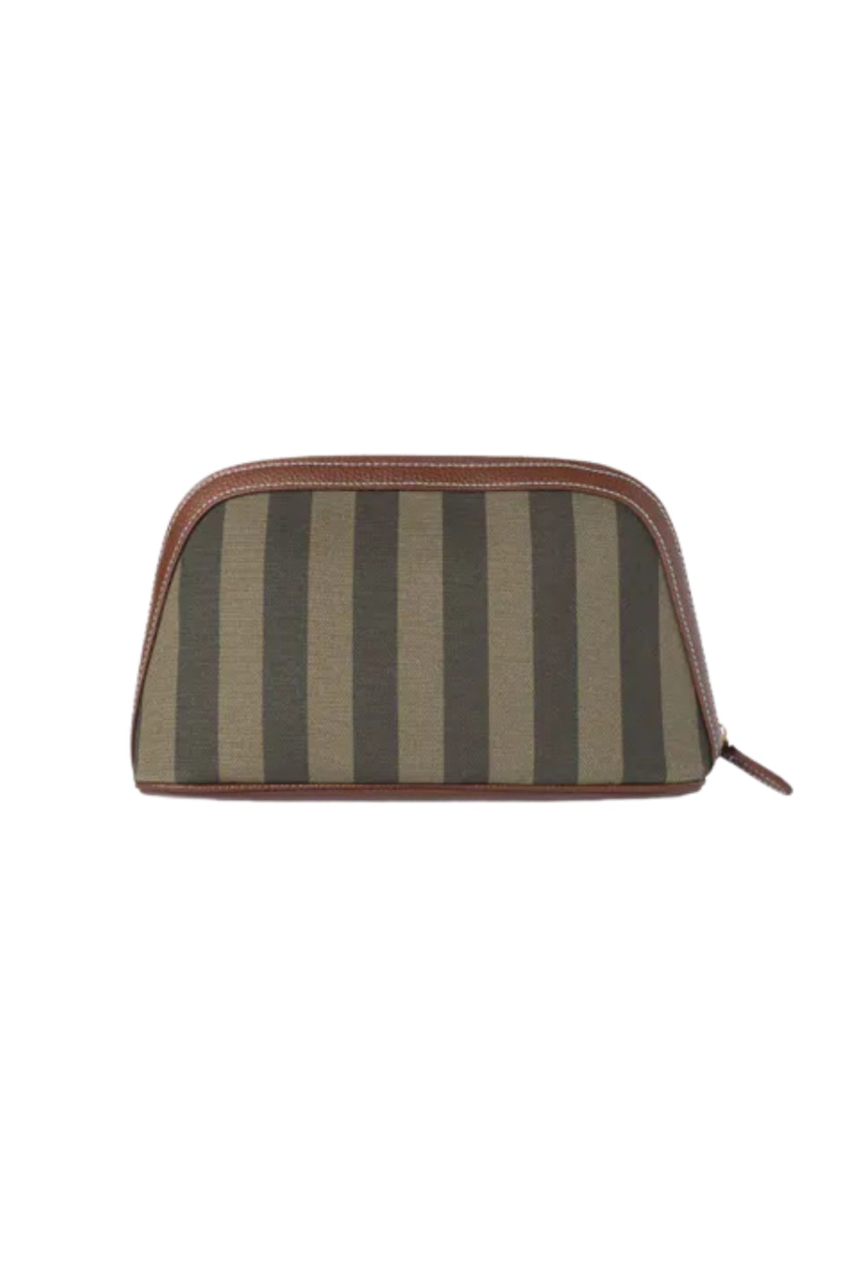 Cosmetic Pouch Large - Green Stripe
