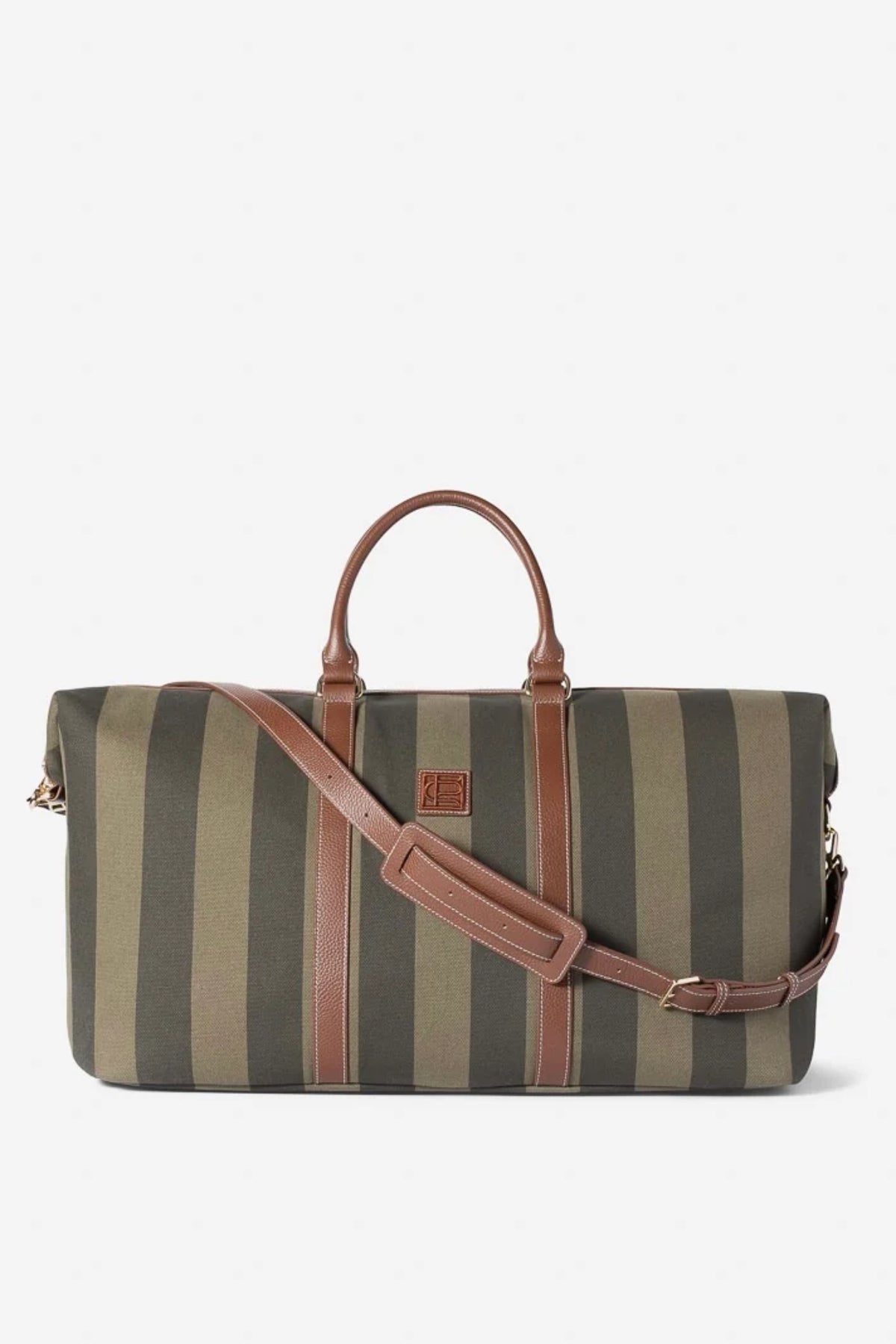 Marlowe Weekend Bag - Green Stripe