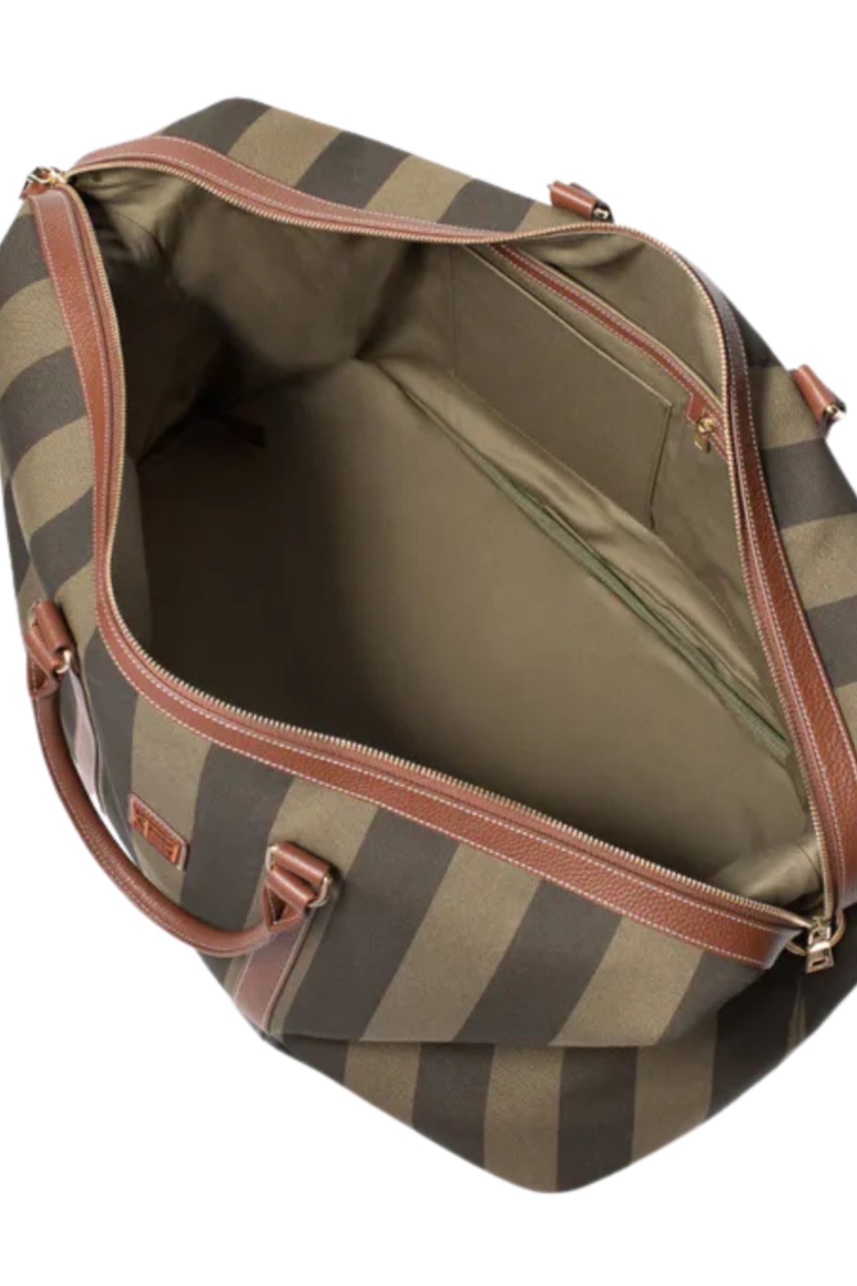 Marlowe Weekend Bag - Green Stripe