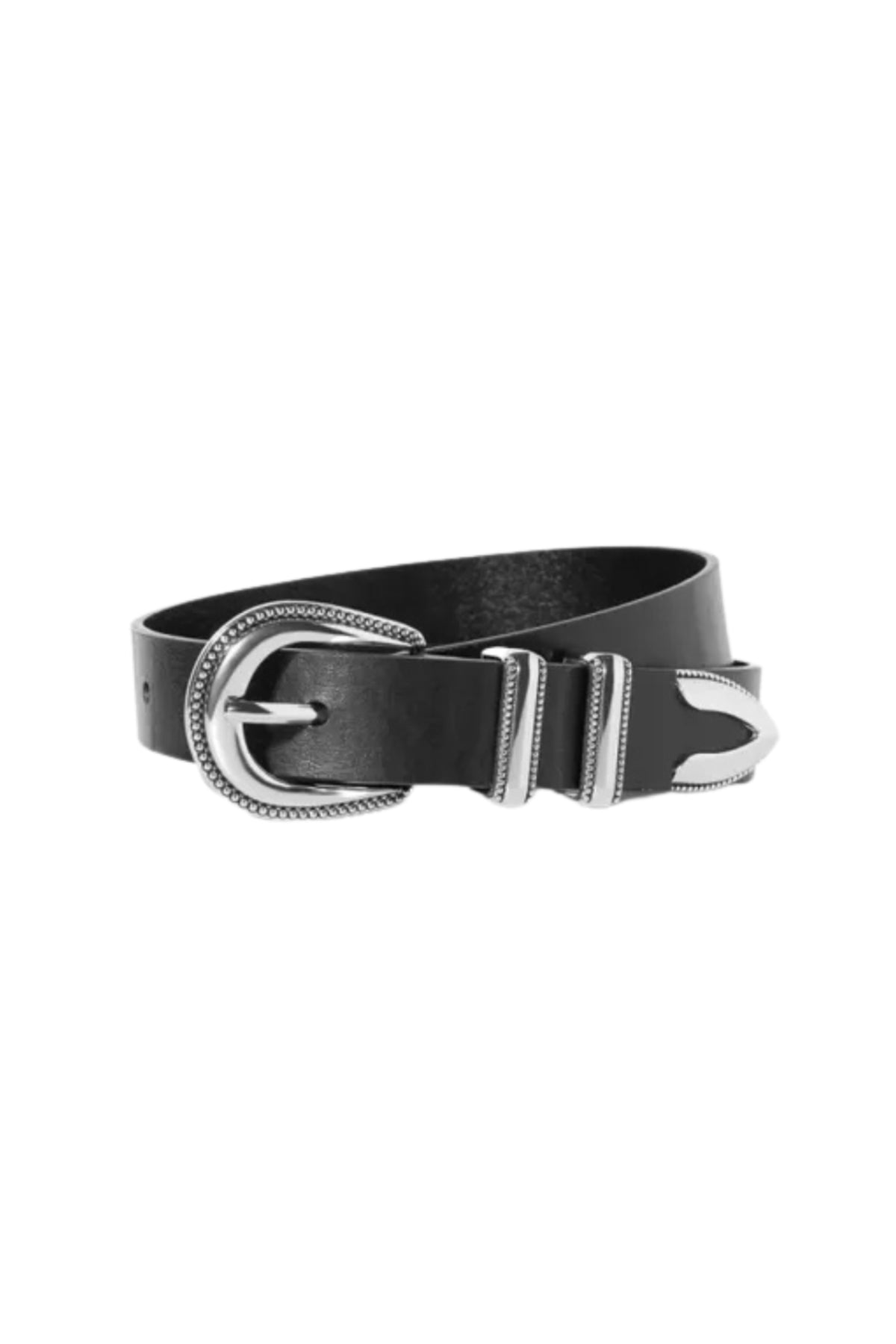 Aubrey Belt - Black Silver