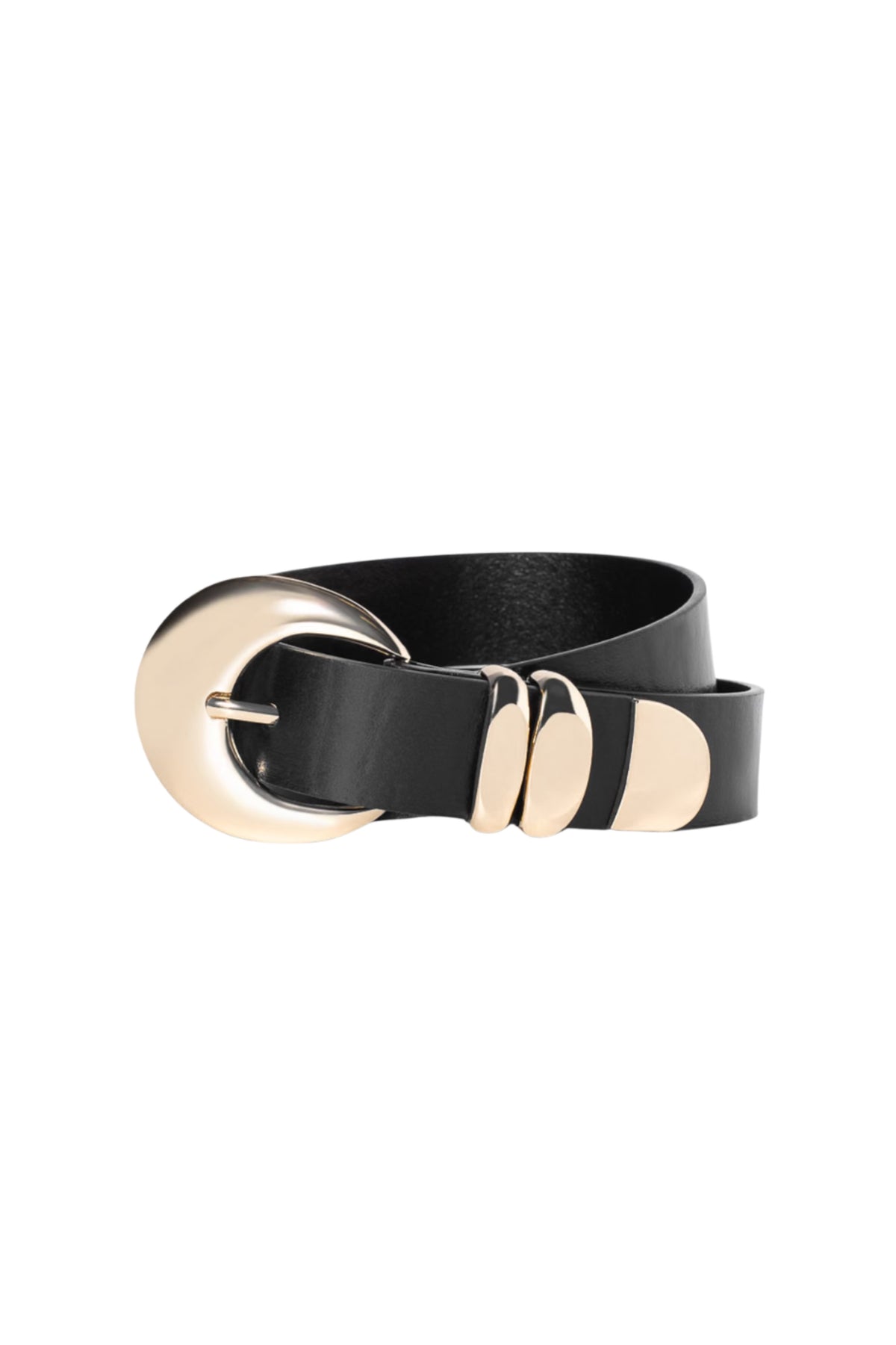 Quincy Belt - Black Gold