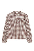 Bellier Blouse - Brown Check