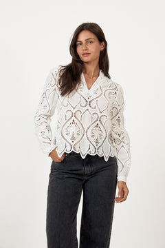 Amelia Blouse - White