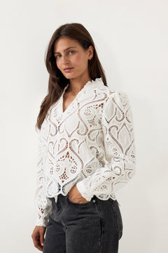 Amelia Blouse - White