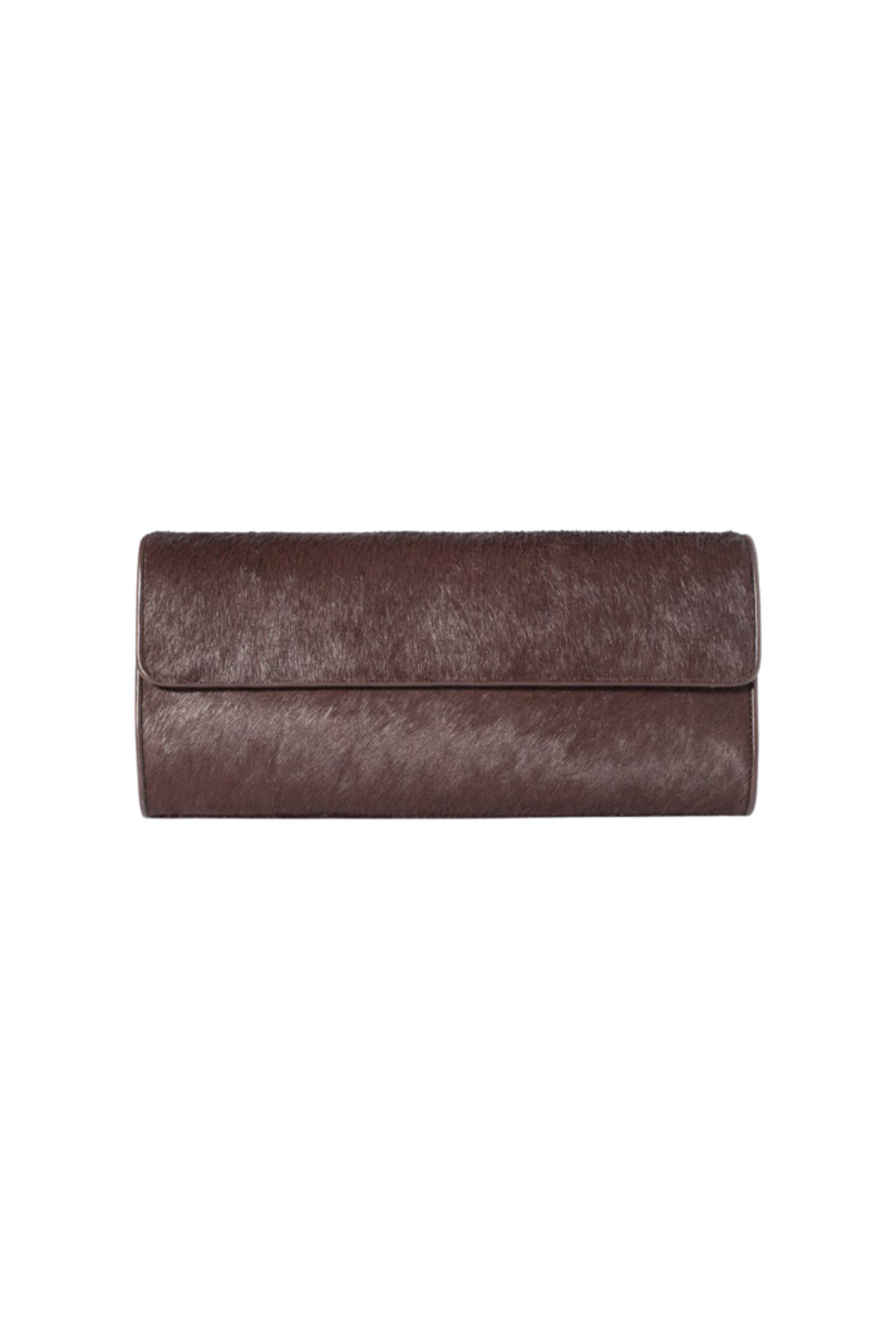 Cavalier Clutch - Dark Brown