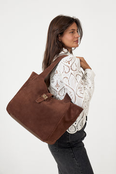 Lucille Tote Bag Large - Cognac