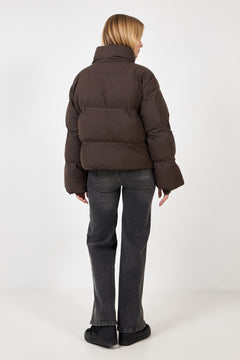 Rhea C Puffer Jacket - Dark Brown
