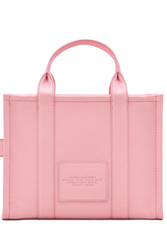 The Leather Medium Tote Bag - Ribbon Pink