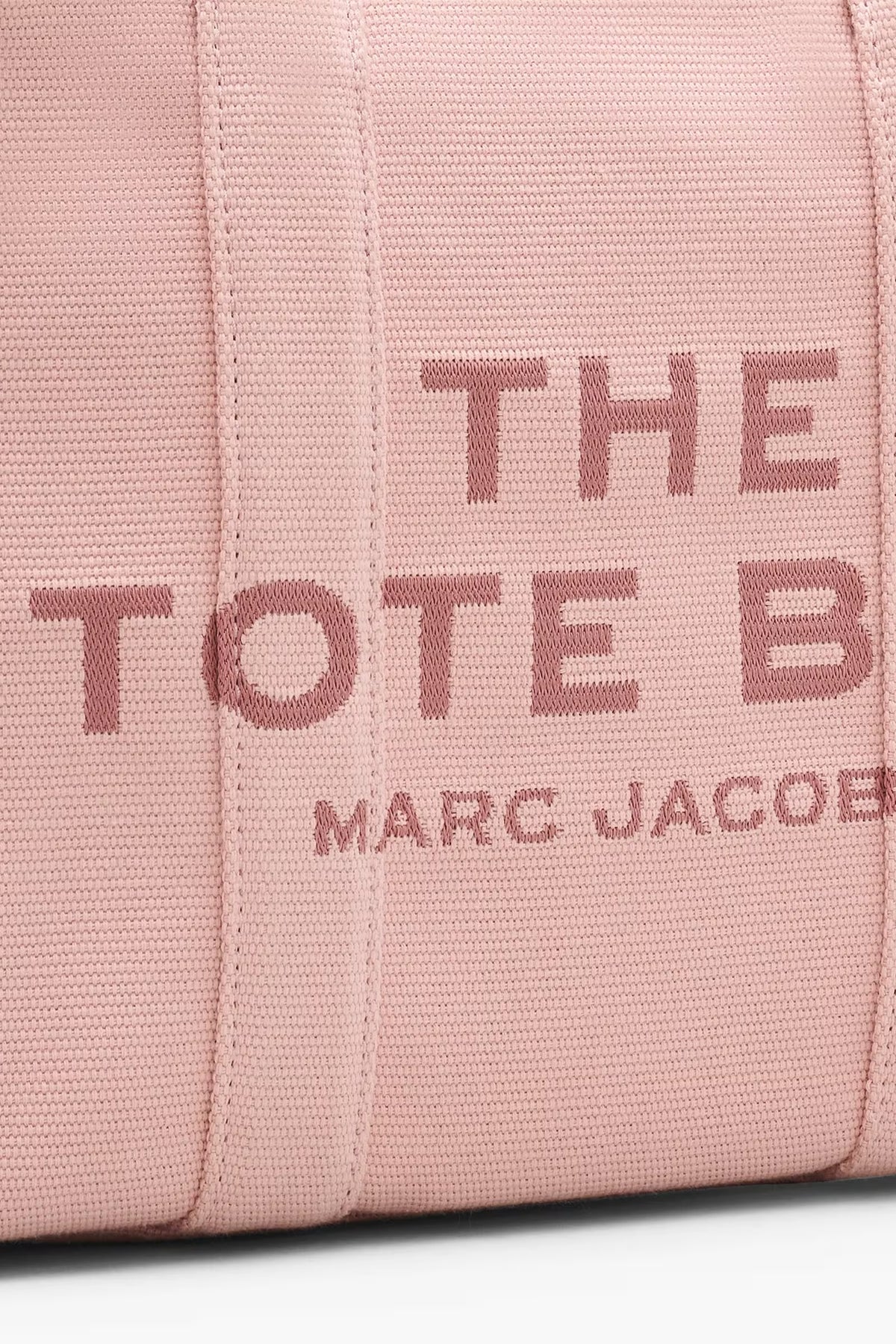 The Jaquard Medium Tote Bag - Rose