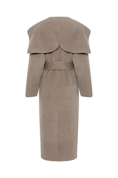Rory Wool Coat - Dove Melange