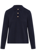 Reg Ls Polo Pique - Evening Blue