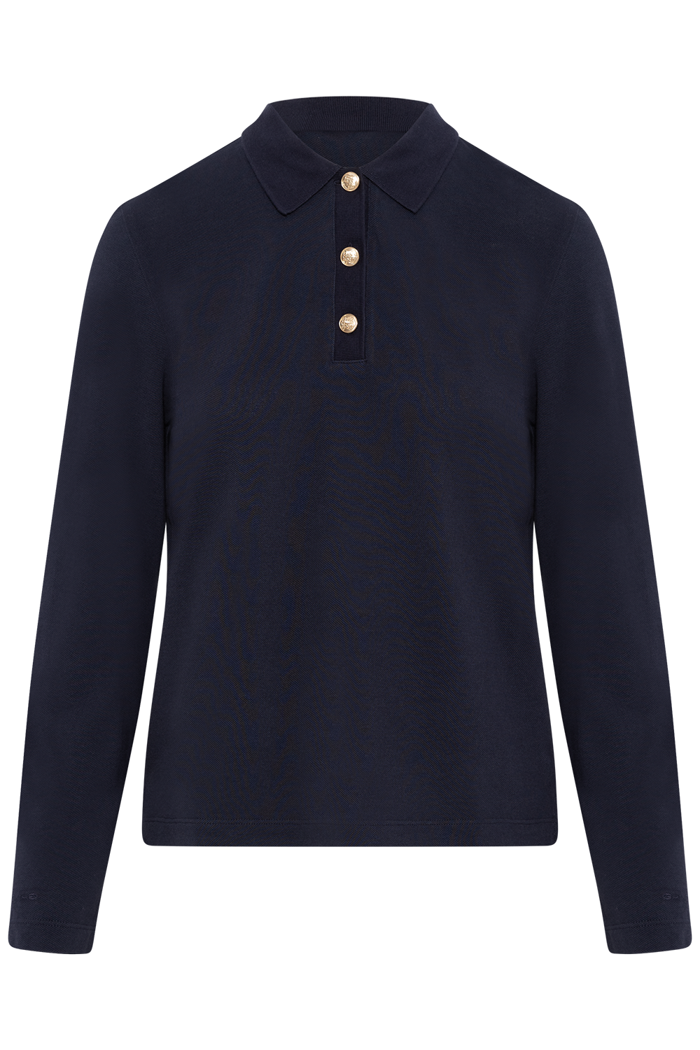 Reg Ls Polo Pique - Evening Blue
