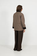 Waxed Barn Jacket - Faded Taupe