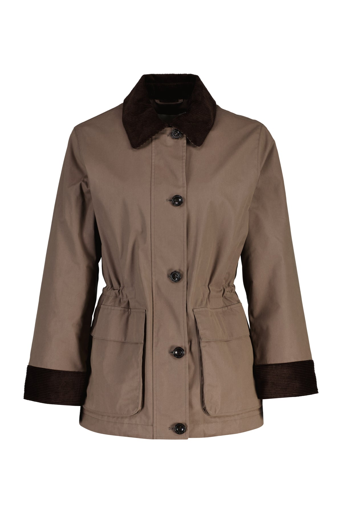 Waxed Barn Jacket - Faded Taupe