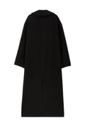 Wool Robe Coat - Black