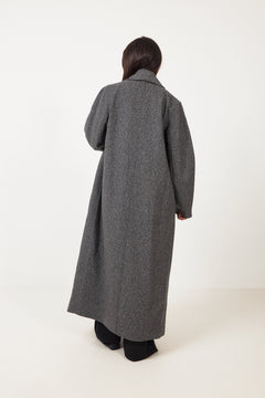 Db Wool Coat - Charcoal Grey