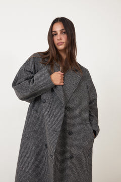 Db Wool Coat - Charcoal Grey