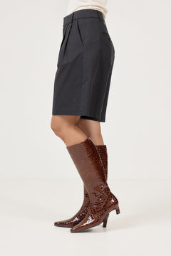 Gema Leather Boots - Alli Brown
