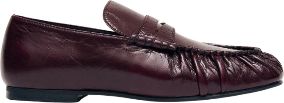 Aven  Leather Loafers - Rift Burgundy
