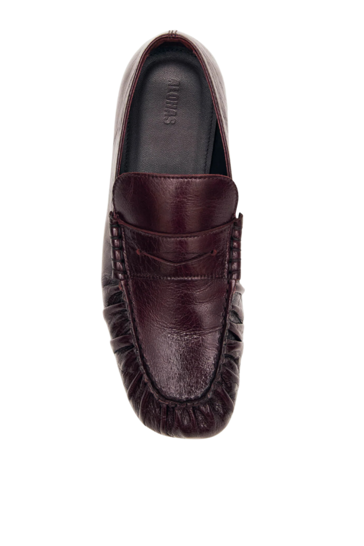 Aven Skinnloafers - Rift Burgundy