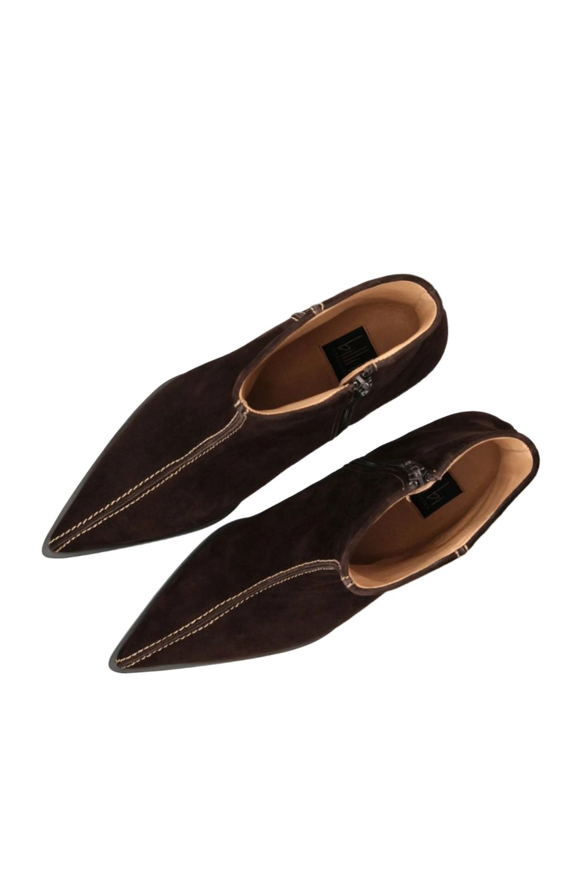 B1407 - Dark Brown 490 Suede