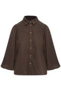 Hessiw Ballari Shirt - Chocolate Brown