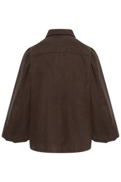Hessiw Ballari Shirt - Chocolate Brown