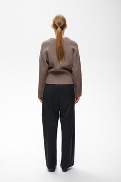 Noomiiw Kaxy Crewneck - Cinder Melange