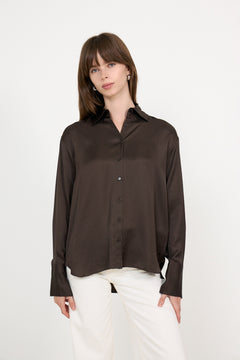 Paulineiw Shirt - Chocolate Brown