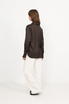 Paulineiw Shirt - Chocolate Brown