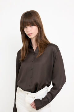 Paulineiw Shirt - Chocolate Brown