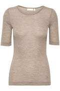 Fangiw T-Shirt - Oatmeal Melange
