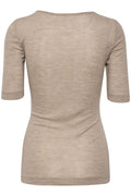 Fangiw T-Shirt - Oatmeal Melange