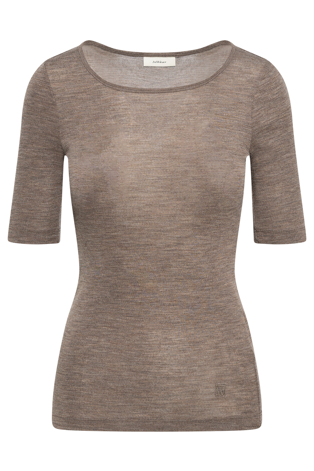Fangiw T-Shirt - Brown Melange